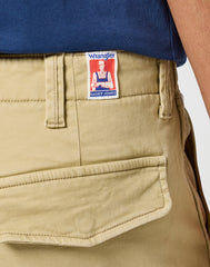 Męskie Spodnie Materiałowe Wrangler Casey Jones Cargo Regular Saddle 112356844