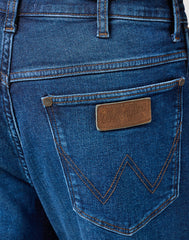 Męskie Spodnie Wrangler Jeansowe River Dark Trails 112356895 W17T008815