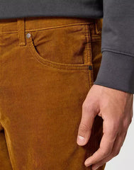 Męskie Spodnie Sztruksowe Wrangler Greensboro Monks Robe 112358055 W15Q017442