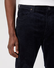 Spodnie Sztruksowe Męskie Wrangler Larston Dark Navy W18SA2XAE
