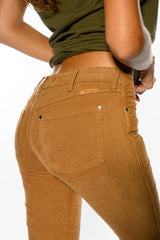 Spodnie Jeansowe Damskie Wrangler Molly Sand W251FD41Q