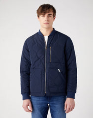 Wrangler Padded Jacket Meska Kurtka Przejściowa Jesienna Ciepła Navy W40KWU114 W40K011976