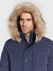 Wrangler Parka Jacket Męska Kurtka Zimowa Navy W4E6X7114 112320173
