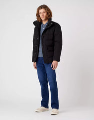 Wrangler Polo Shirt Męska Koszulka w Paski Mid Indigo W7BJDOX8E 112321772