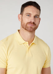 Męska Koszulka Polo Wrangler Polo Shirt Pale Banana W7X7K4Y37 112328988