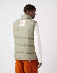 Wrangler Puffer Vest Casey Jones Męska Kamizelka Bezrękawnik Deep Lichen Green W4M7VGX1X 112324207