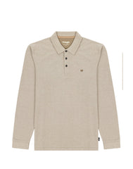 Koszulka Z Długim Rękawem Męska Wrangler Refined Polo Longsleeve Green 112341120 W7MJ016778