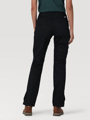 Spodnie Materiałowe Damskie Wrangler Reinforced Softshell Black WC2GAW100 112324386