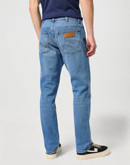 Męskie Spodnie Jeansowe Wrangler River Cool Twist W17TYLZ70 112331075