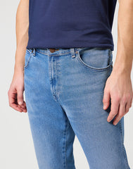 Męskie Spodnie Jeansowe Wrangler River Cool Twist W17TYLZ70 112331075