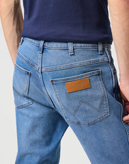 Męskie Spodnie Jeansowe Wrangler River Cool Twist W17TYLZ70 112331075