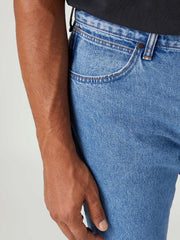 Wrangler River Męskie Spodnie Jeansowe Stone Mirage W17T73Z46 112331086