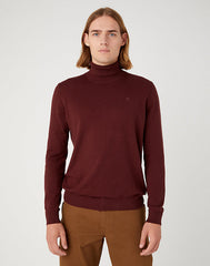 Męski Sweter Golf Wrangler Roll Neck Knit W8D42PH45
