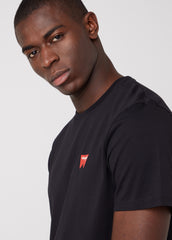 WRANGLER SIGN OFF TEE MĘSKI T-SHIRT KOSZULKA LOGO BLACK W70MD3100 112319289