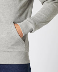 Wrangler Sign Off Zupthru Męska Bluza Mid Grey Melange W6B4HAX37 112130688