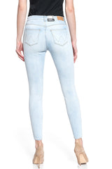WRANGLER SKINNY CROP CRYSTAL BLUES W28MGU28B 112128456