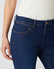 Wrangler Skinny Damskie Spodnie Jeansowe Dream Blue W28K47389 112141283