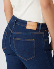 Wrangler Skinny Damskie Spodnie Jeansowe Dream Blue W28K47389 112141283