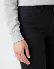 Damskie Spodnie Jeansowe Wrangler Skinny Jeansy Black W20KB840N 112141243