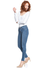 WRANGLER SKINNY PERFECT BLUE W28KRF17P 112128326
