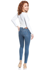 WRANGLER SKINNY PERFECT BLUE W28KRF17P 112128326