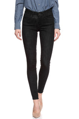 Damskie Spodnie Jeansowe Wrangler Skinny Rinse Black W28KHS32R 112128275