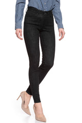 Damskie Spodnie Jeansowe Wrangler Skinny Rinse Black W28KHS32R 112128275