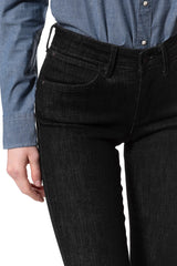 Damskie Spodnie Jeansowe Wrangler Skinny Rinse Black W28KHS32R 112128275