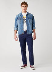 Wrangler Spodnie Męskie Casey Chino Lakeport Blue W1C050B08 112324479