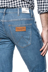 Wrangler Spodnie Męskie Larston De-Lite Blue W18SQ148R 112127589