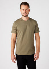 Męski T-Shirt Koszulka Dwupak Wrangler SS 2 Pack Tee Dusty Olive W7BADHX45 112146280