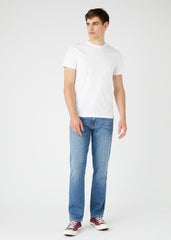 Męski T-Shirt Koszulka Dwupak Wrangler SS 2 Pack Tee Dusty Olive W7BADHX45 112146280