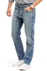 WRANGLER TEXAS MĘSKIE SPODNIE JEANSOWE AUTH INDIG W1215915Q 112324513