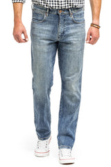 WRANGLER TEXAS MĘSKIE SPODNIE JEANSOWE AUTH INDIG W1215915Q 112324513