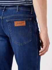 Męskie Spodnie Jeansowe Wrangler Texas Dancing Water W121JX20C 112322670
