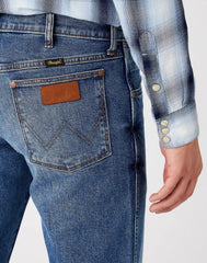 WRANGLER TEXAS MĘSKIE SPODNIE JEANSOWE DARK WATERS W1215929V 112145765