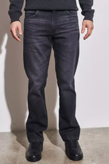Wrangler Texas Męskie Spodnie Jeansowe Faded Black W121EHXV6 112330692