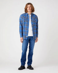 Wrangler Texas Męskie Spodnie Jeansowe Heartbreaker W121YI23A 112320084