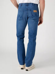 Wrangler Texas Męskie Spodnie Jeansowe Aries Blue W121AG42A 112329007
