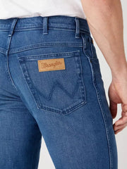 Wrangler Texas Męskie Spodnie Jeansowe Aries Blue W121AG42A 112329007