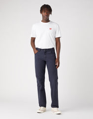 Wrangler Texas Męskie Spodnie Materiałowe Dark Navy W121DRXAE 112337507