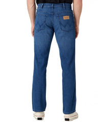 Wrangler Texas Męskie Spodnie Jeansowe Leon Blue W121AG42B 112329006