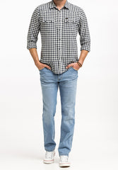 Wrangler Texas Męskie Spodnie Jeansowe The Gringo W12184Z95 112330690