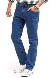 WRANGLER TEXAS MĘSKIE SPODNIE JEANSOWE ORIGINAL STONES W121HR66H 112144742