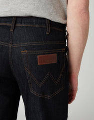 Męskie Spodnie Wrangler Texas Jeansowe Slim Dark Rinse W12SP690A 112126514