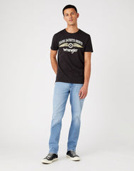 Wrangler Texas Męskie Spodnie Jeansowe Taper Blue Boss W12TYL29R 112145810