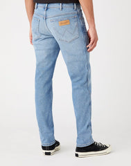 WRANGLER TEXAS MĘSKIE SPODNIE JEANSOWE TAPER BLUE BOSS W12TYL29R 112145810