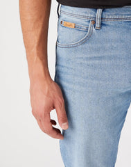 Wrangler Texas Męskie Spodnie Jeansowe Taper Blue Boss W12TYL29R 112145810