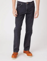Wrangler Texas Męskie Spodnie Jeansowe Weathered Black W1218913P 112324514