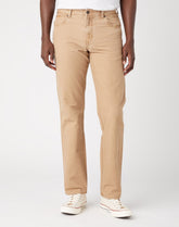 Wrangler Texas Męskie Spodnie Materiałowe Tigers Eye W121DRC20 112337508